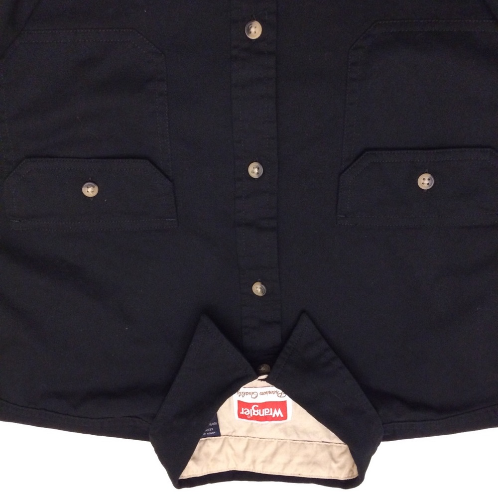 Men’s Wrangler Large Black Shirt - Picture 2 of 5